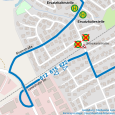 2609_Umleitung_Stocketstraße Linienführung der Busse während Sperrung Bahnübergang in Ergolding