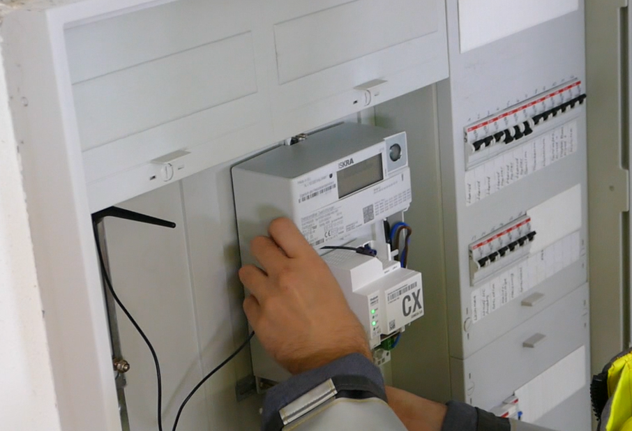 Einbau eines Smart Meter Einbau eines Smart Meters
