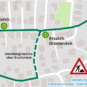 Linienführung der Stadtbusse während Bauarbeiten Am Lehel