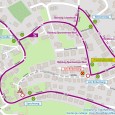 Linienverlauf der Stadtbusse wegen Bauarbeiten im Spechtweg