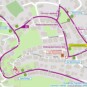 Linienverlauf der Stadtbusse wegen Bauarbeiten im Spechtweg
